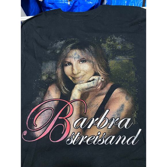 Barbra Streisand Live Tour 2012 Graphic T-Shirt in Black Unisex Sz XL - Picture 5 of 10